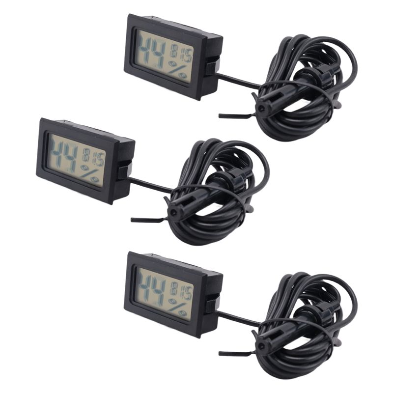 Digital Hygrometer Probe - ¡NUEVO! A93G】 Termómetro digital con higrómetro