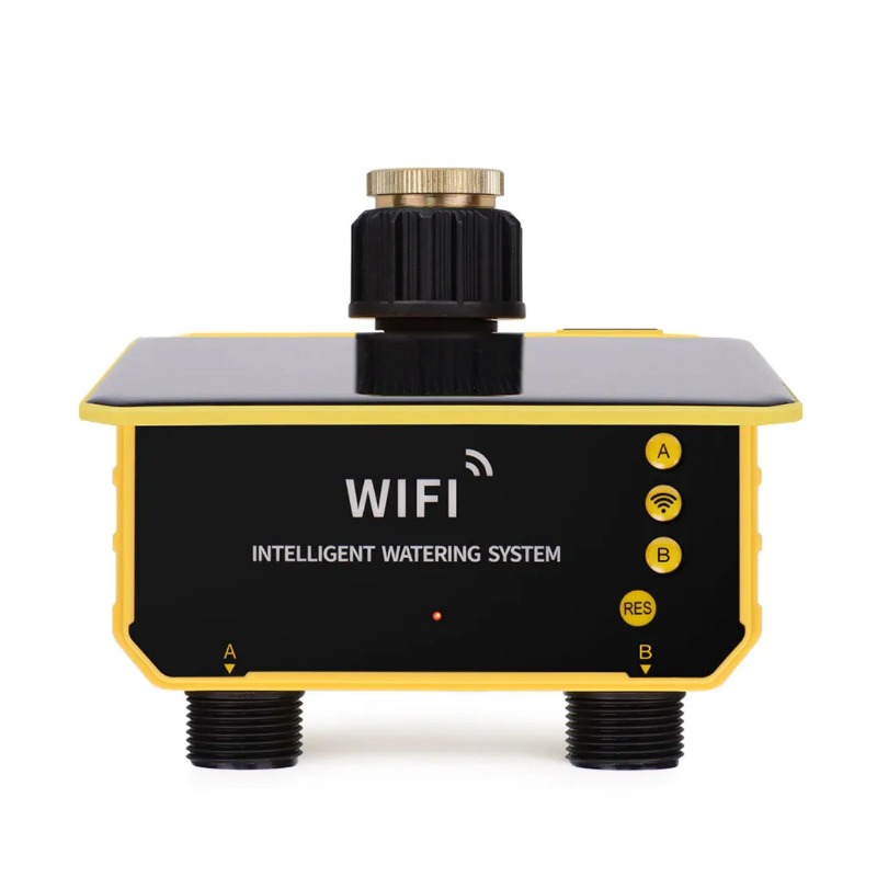 Timer Dual Outlet - Controlador de Riego con Válvula de