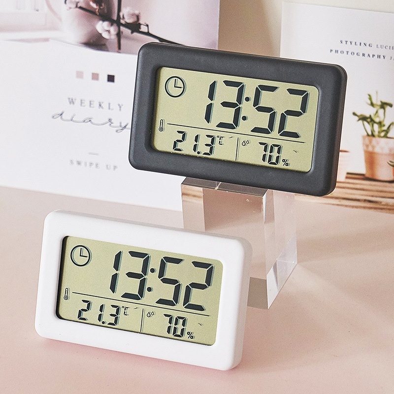 Digital Hygrometer Probe - Mini Reloj Digital Electrónico con Termómetro