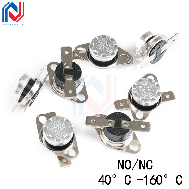 Ceramic Heat Emitter - 2 piezas KSD301 250V 10A 40~160