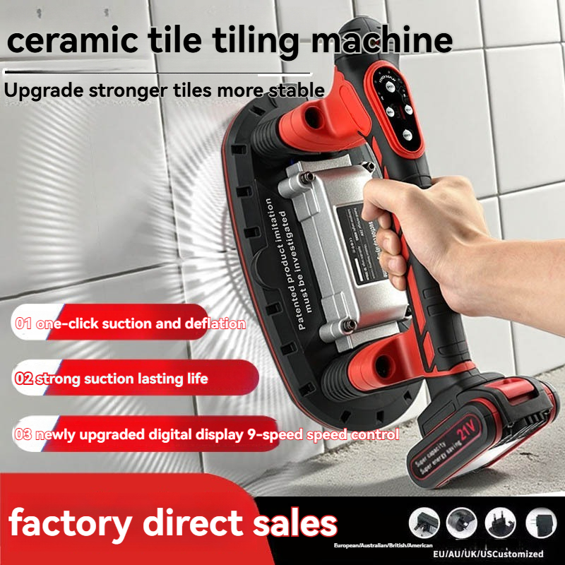Ceramic Tile Floor - Máquina Niveladora de Azulejos Inalámbrica de