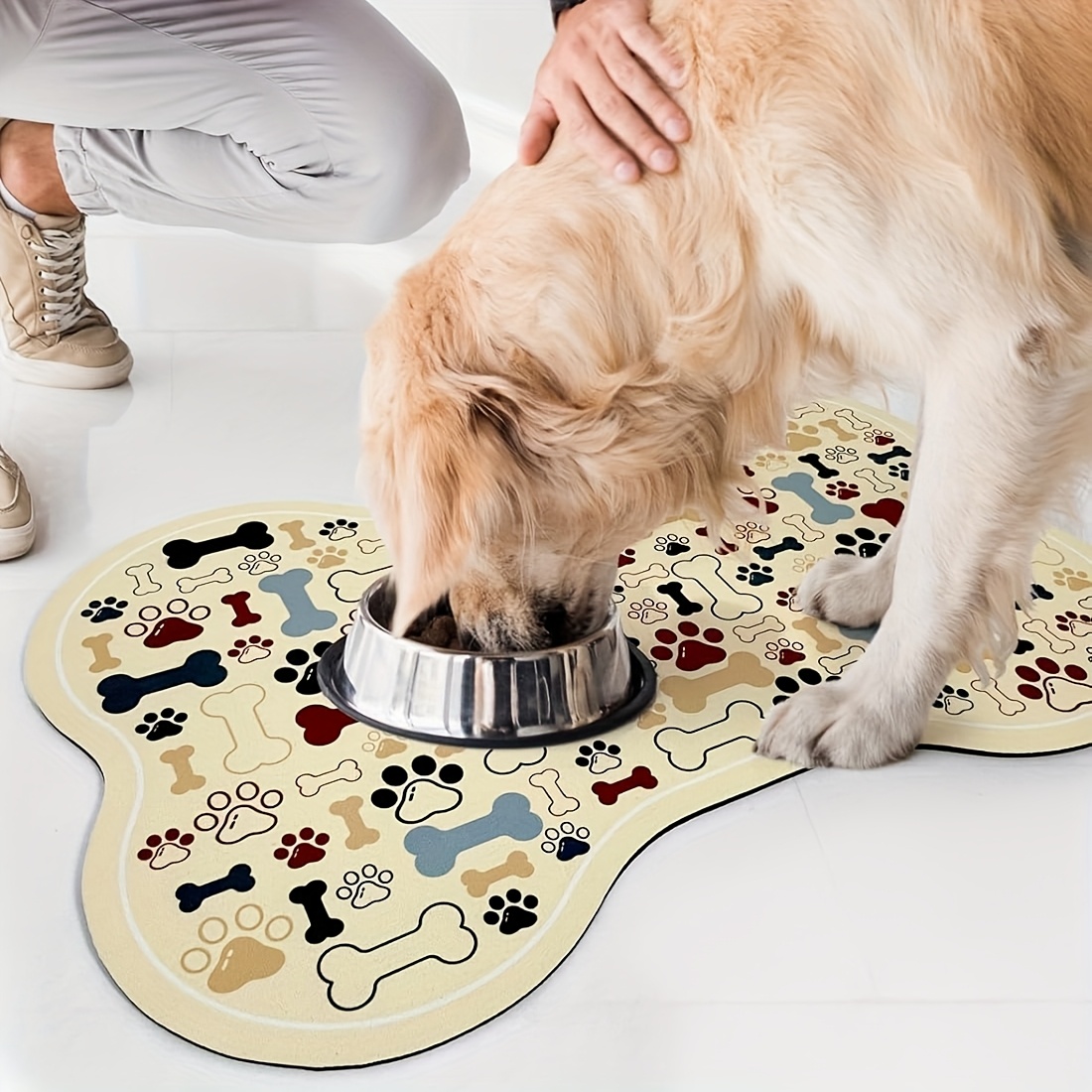 Estera de alimentación para pe - Royal Canin Food Medium reseña y precio