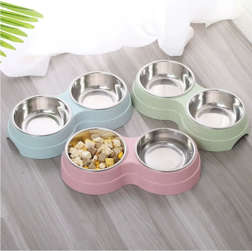 1 tazón doble de acero inoxida - Royal Canin Food Medium reseña y precio