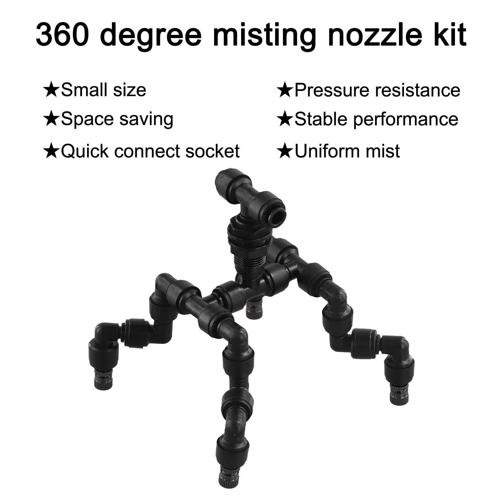 Boquilla de pulverización gira - Misting Nozzle Reptile reseña y precio
